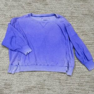 Women's Purple Ombré Sweater